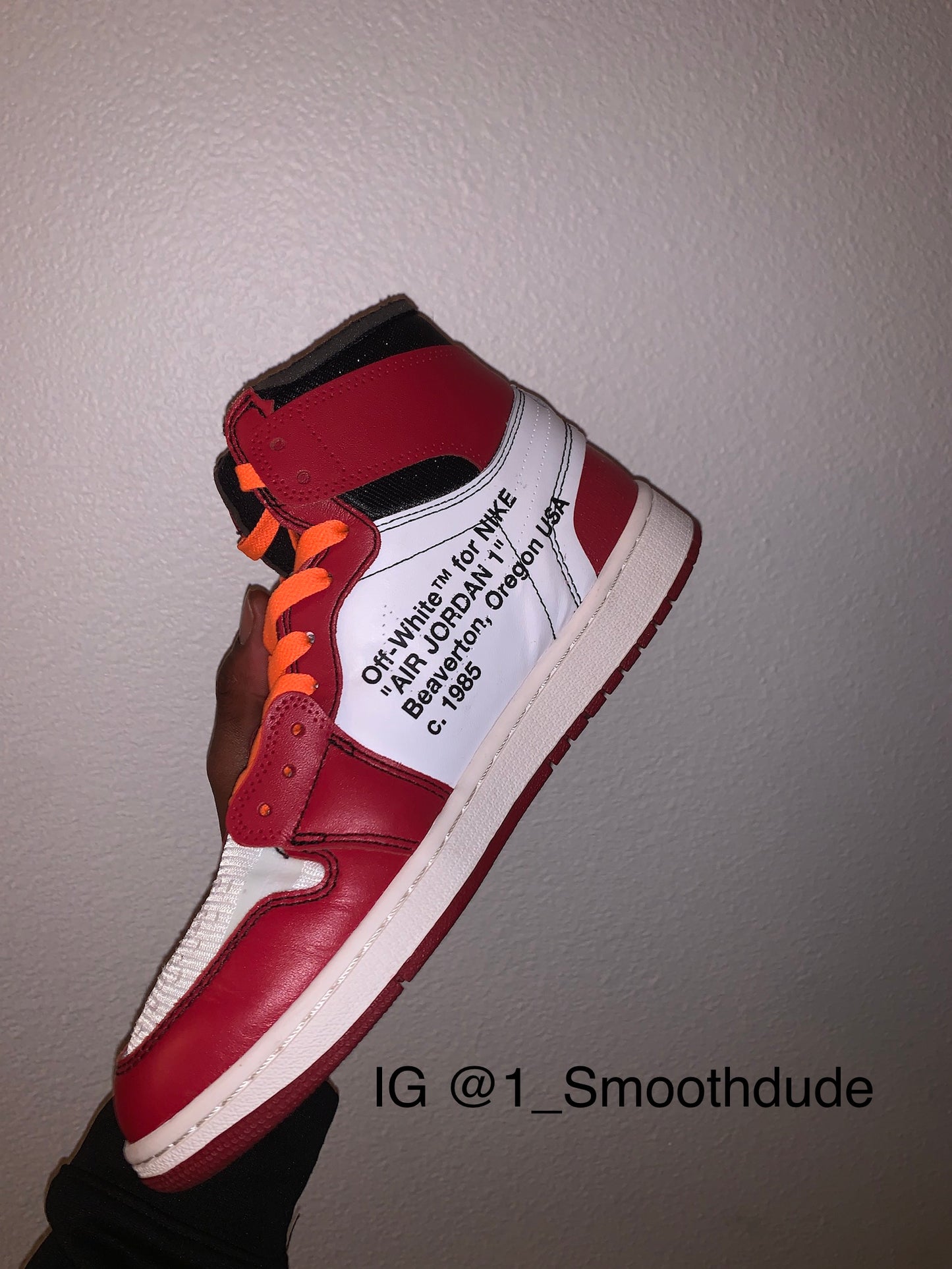 Retro Jordan 1 High Off-White Chicago “The Ten”