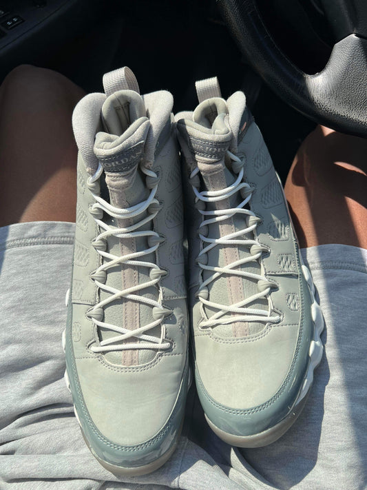 Retro Air Jordan 9 “Cool Grey” 2012 Release (Worn)