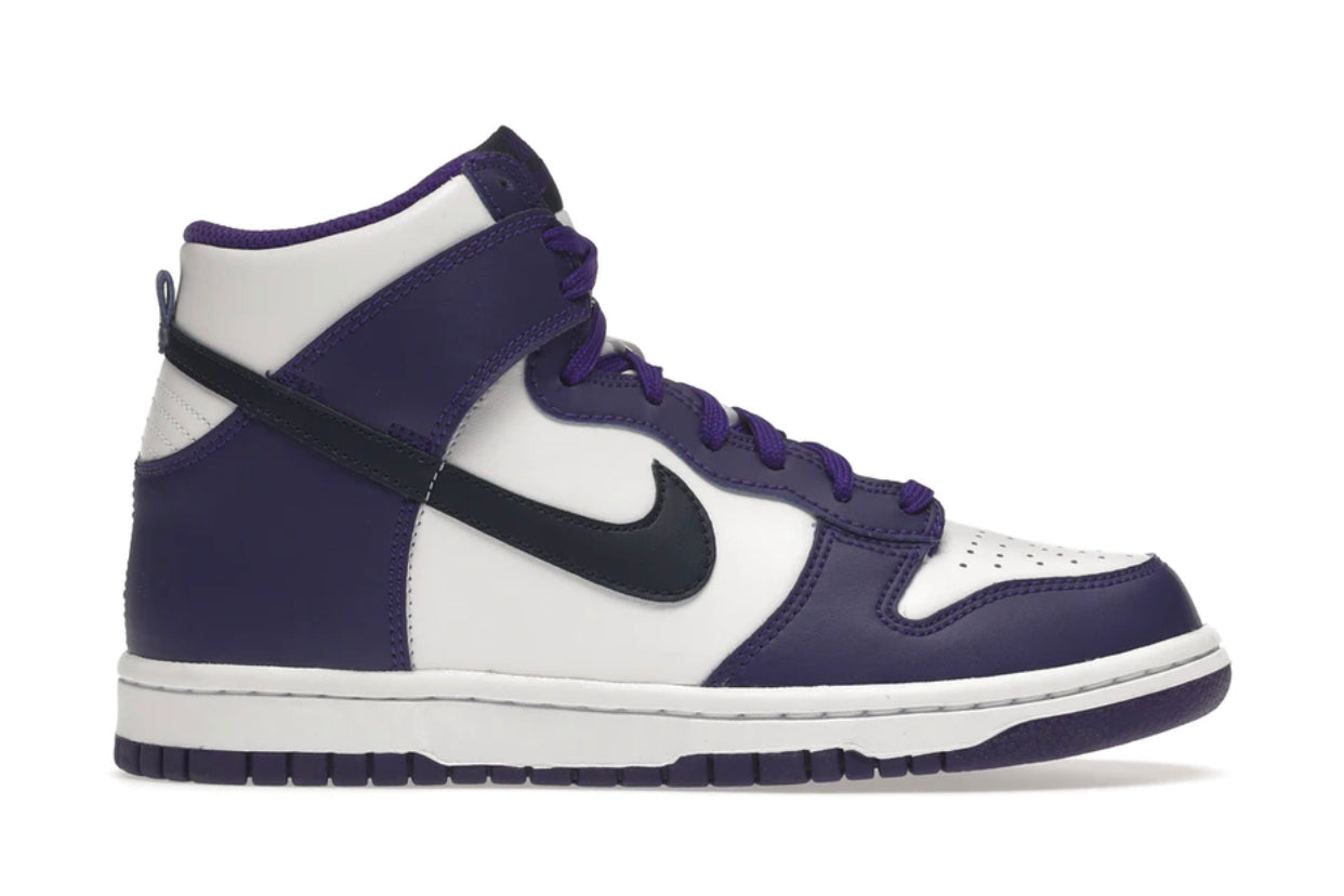 Dunk High (GS) “Electro Purple Midnight Navy” 2022