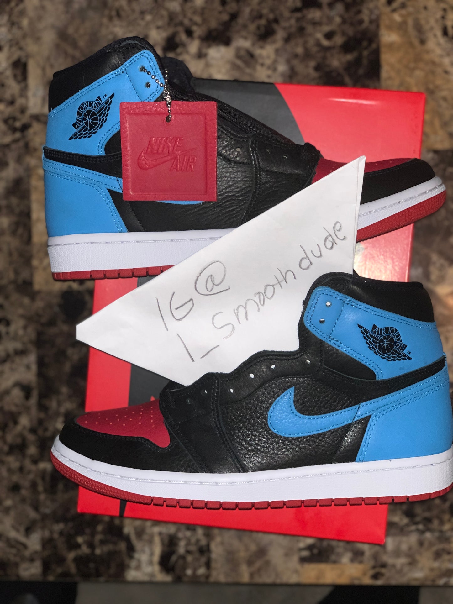 Wmns Retro Air Jordan 1 High OG “NC-CHI”