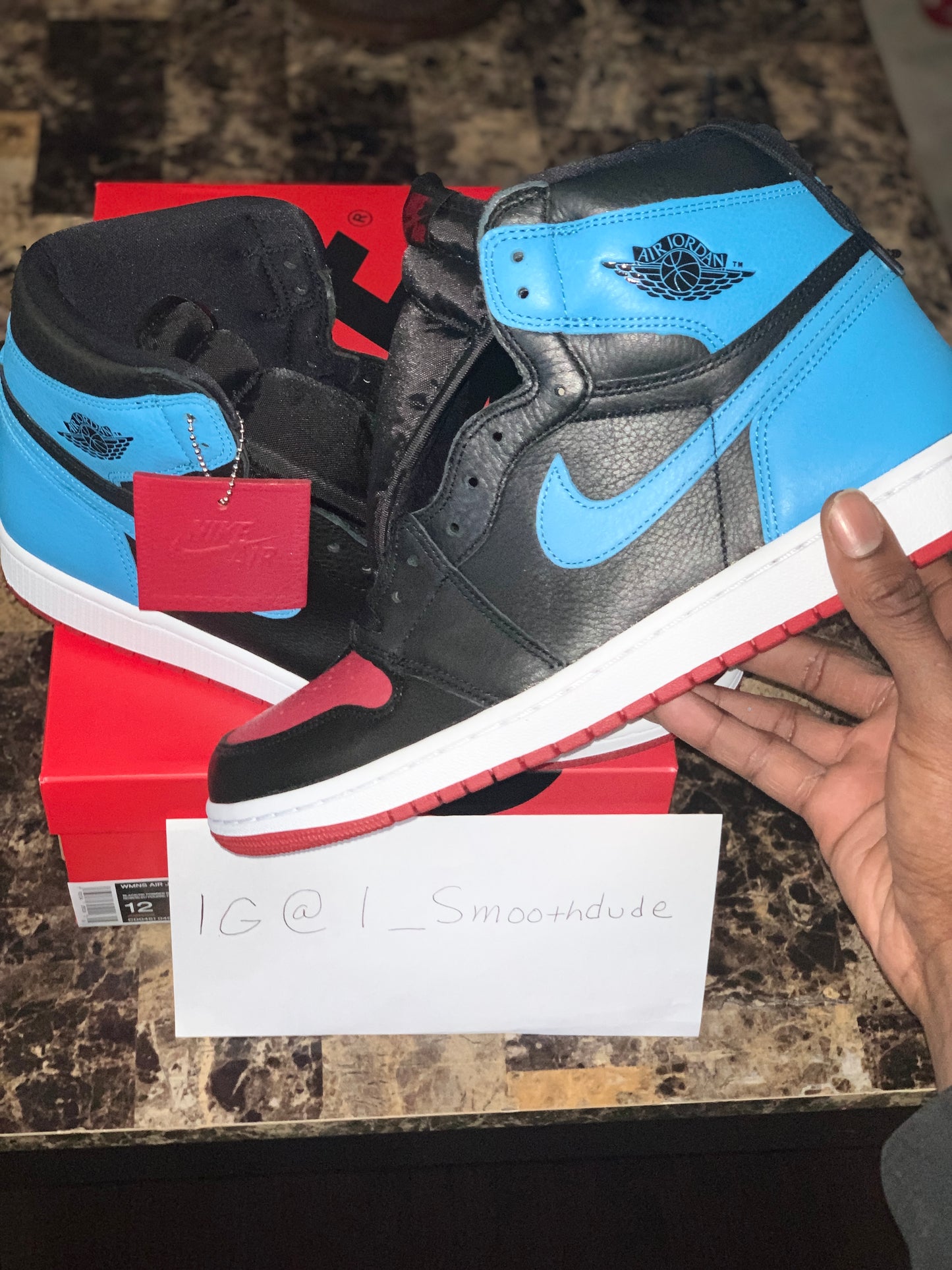 Wmns Retro Air Jordan 1 High OG “NC-CHI”