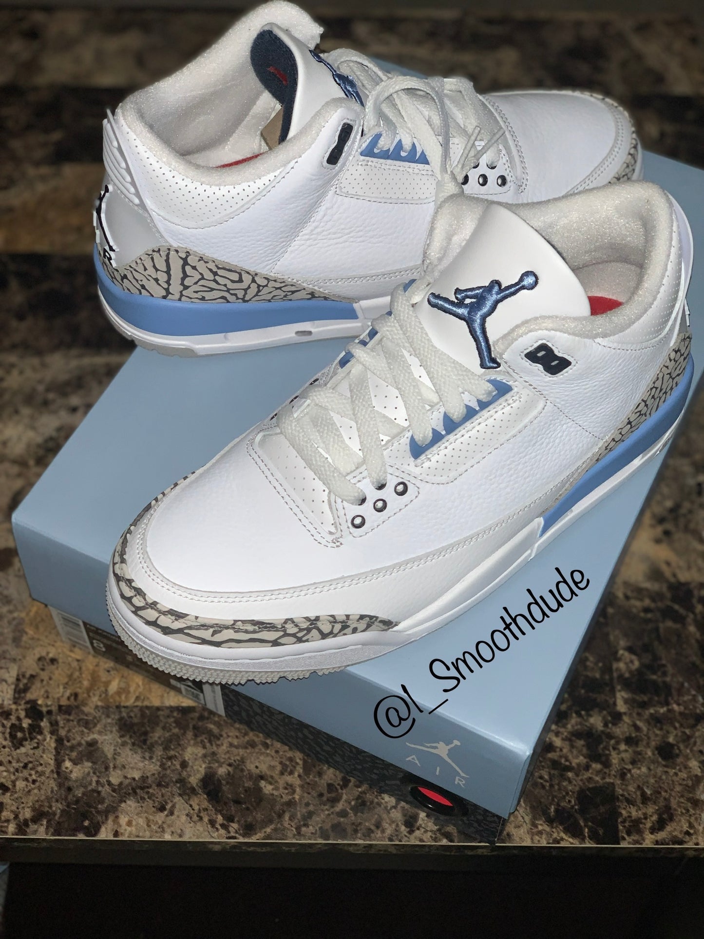 Retro Air Jordan 3 “UNC” (2020)