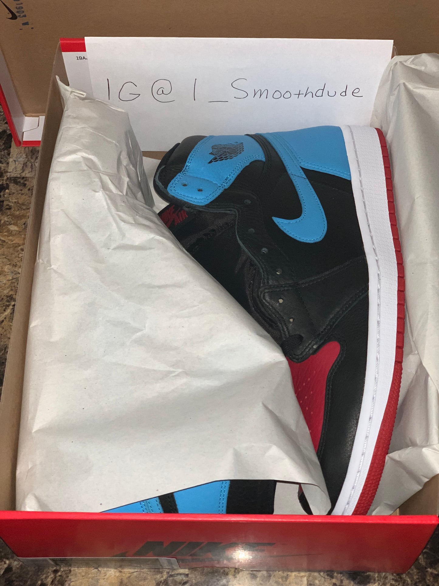 Wmns Retro Air Jordan 1 High OG “NC-CHI”